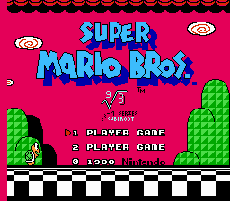 Super Mario Bros. 9th Root of 3 Title Screen